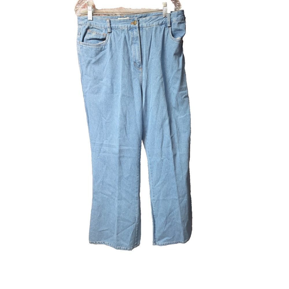 Women's FORENZA Vintage Wide Leg Flare Jeans Size 14